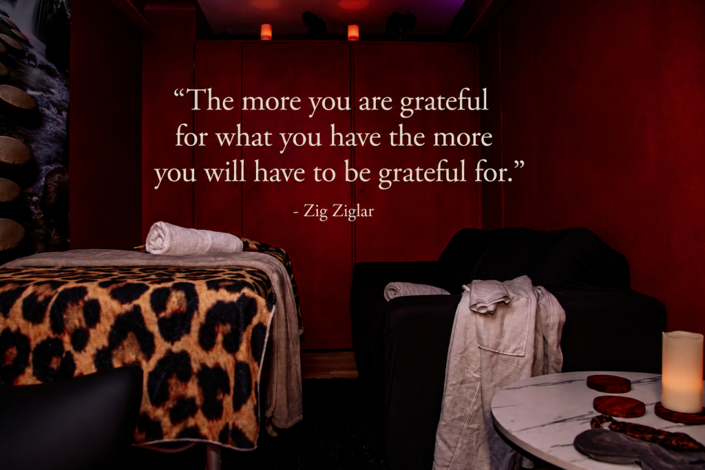 The more you are grateful for what you have the more you will have to be grateful for.