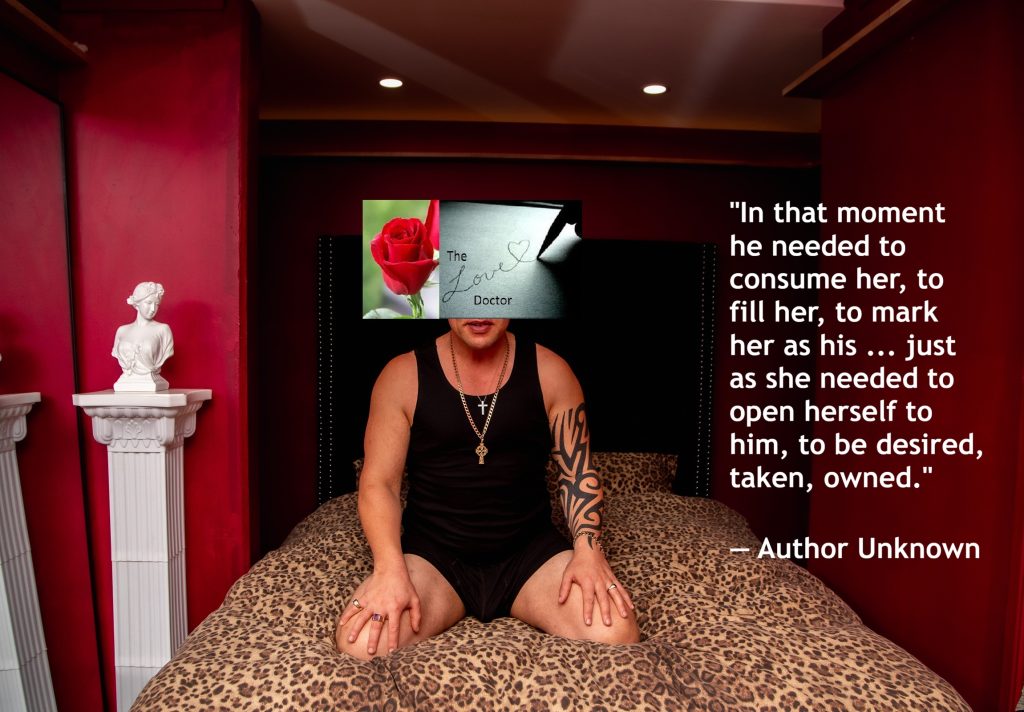 Man on bed with quote about love and ownership, July 2026 gallery