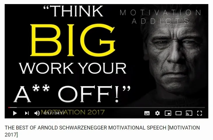 Think Big, and work your butt off